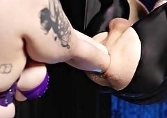 Goddess Nyx Needs to Unwind by Using a Stretchy Hole
