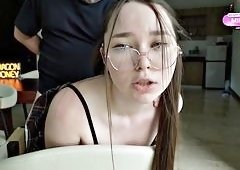 Bonnie Blaze: Cheating Wifes Cowgirl Ride to Creampie Orgasms