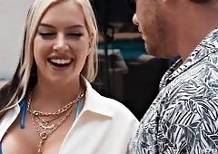 Cubbi Thompson and Kyle Mason Pound Big-Tits MILFs at Backyard BBQ