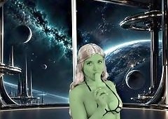 Blonde MILFs Solo Yoga Tease