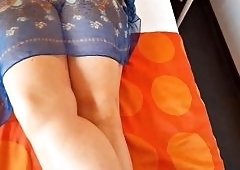 Selena701s Blonde Morning Foot Tease and Hardcore Fuck