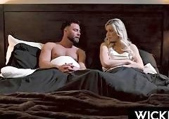 Seth Gamble Pounds Busty Blonde Kenzie Taylor In Girl-On-Girl Action