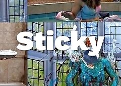 Slashed Bikini Slashed and Slimed