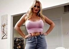 Big Tits Milf Danielle Renae Fucks Stepsons Pussy to Cum