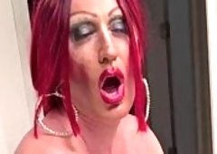 Femboy Sissy Slut in Mirror