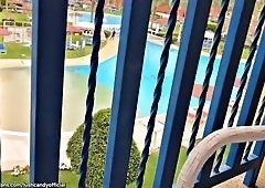 Woman Trades Cash for Hardcore Blowjob in Polish-English POV