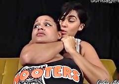 Lesbian Big Tit Bondage