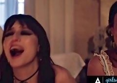 Penney Play and Lana Smalls Witchy Babes Ritual Ignites Lesbian Sex Spirit