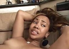 Nilaya Browns Big Ebony Booty Pounded Rough by John Espizedo in Kitchen