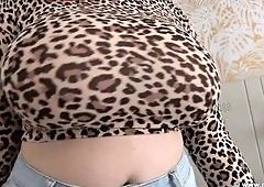 Nadines Big Tits Tease