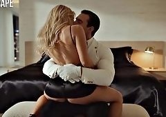 Blonde Swallows Cock After Forgetting Cherry in Hotel