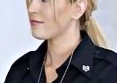 Horny MILF Cop Sarah Taylor
