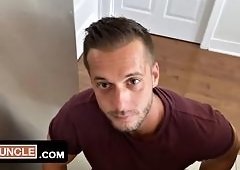 Nathan Foxs Big Cock Stuffs Manuel Skyes Mouth During Quarantine